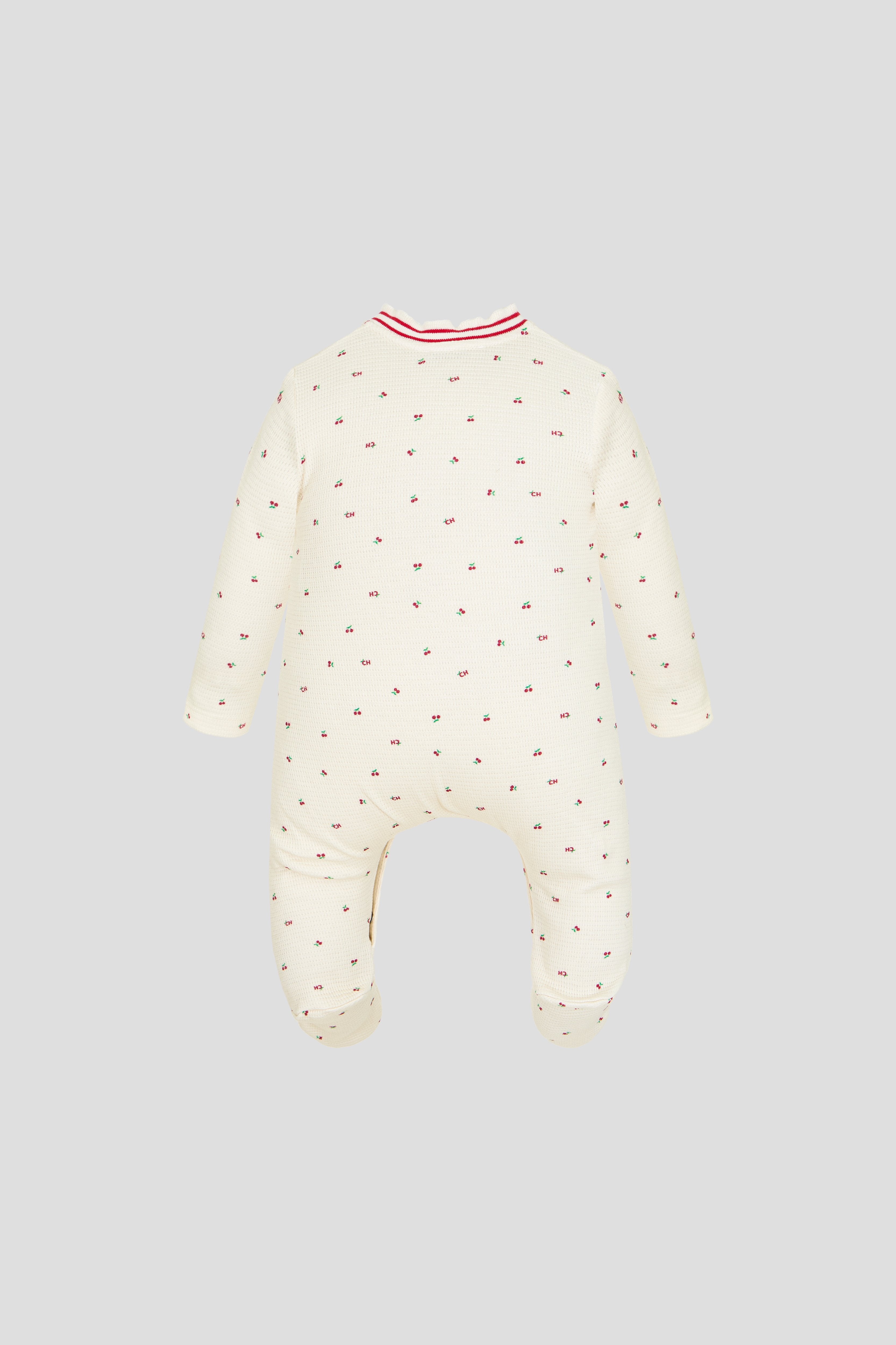 Cherry Print Overall