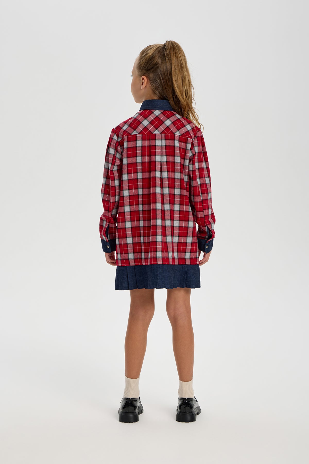 Checked Dress