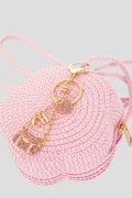 Small Purse "Flower" with Keychain Charm
