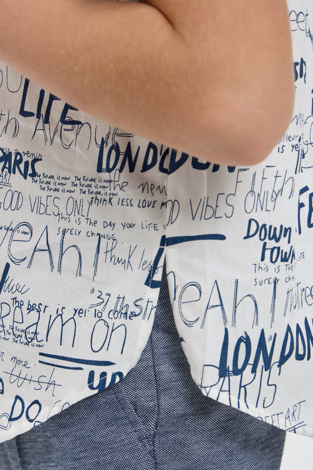 Smart Polo Shirt with AOP