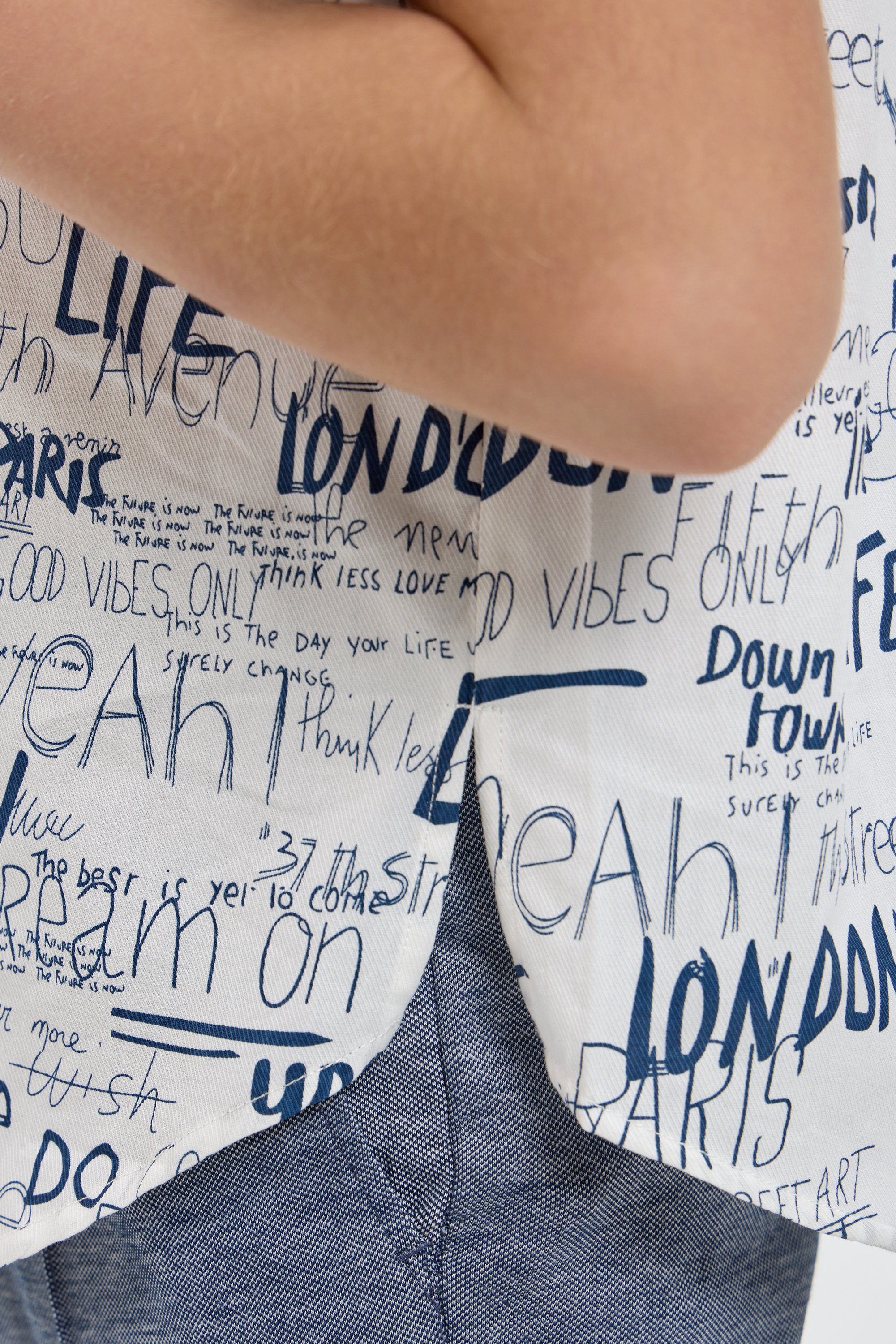 Smart Polo Shirt with AOP