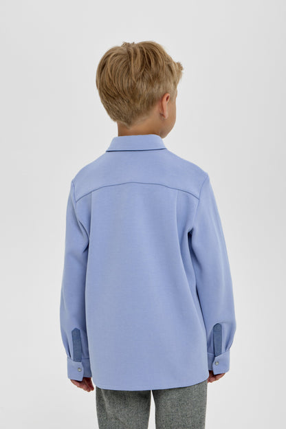 Blue Footer Shirt