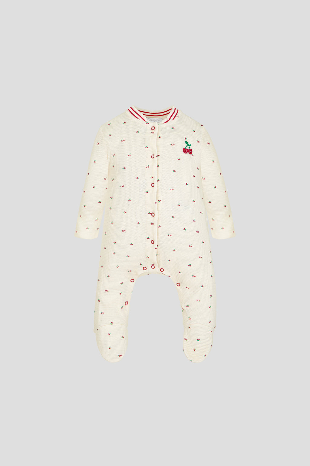 Cherry Print Overall