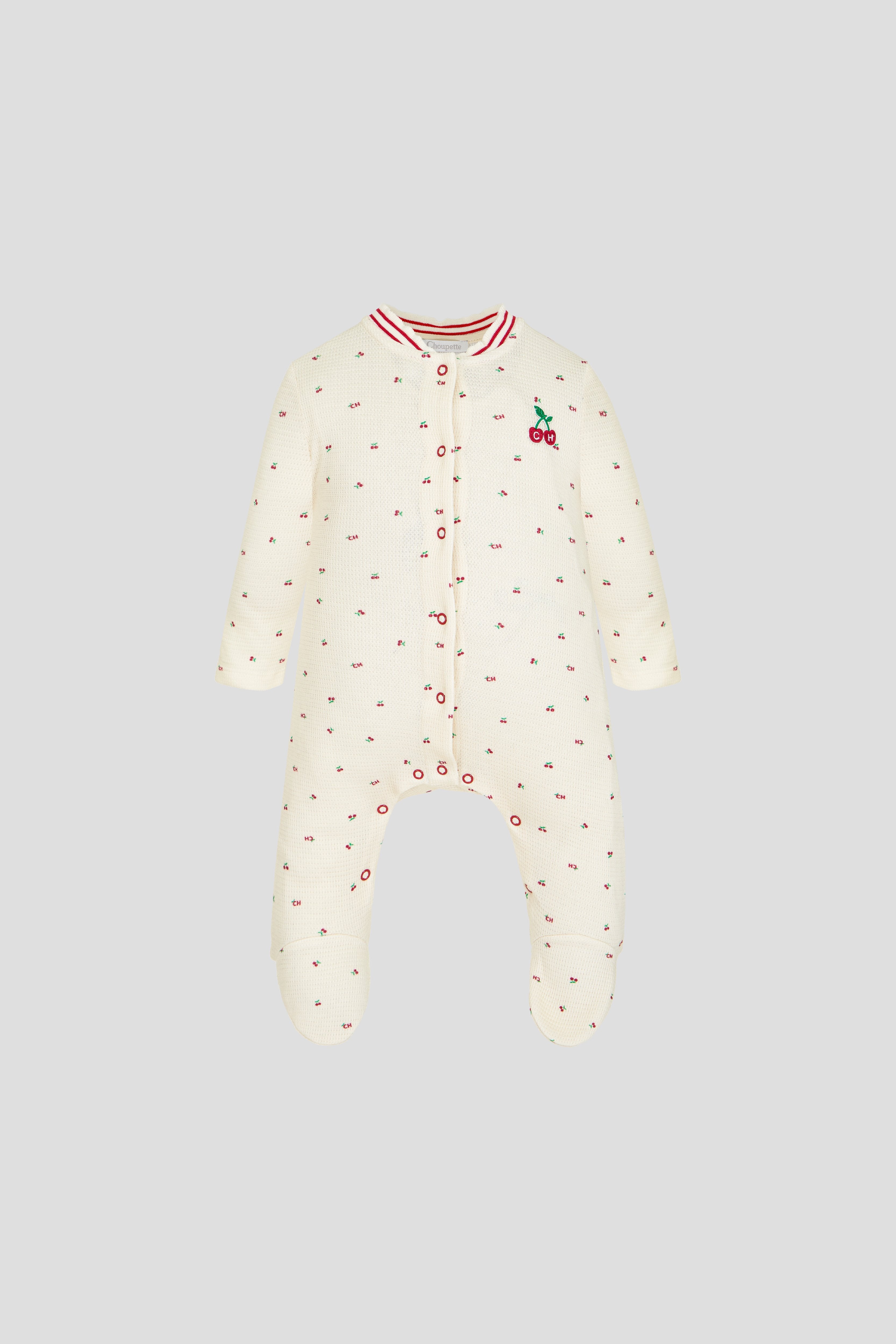 Cherry Print Overall