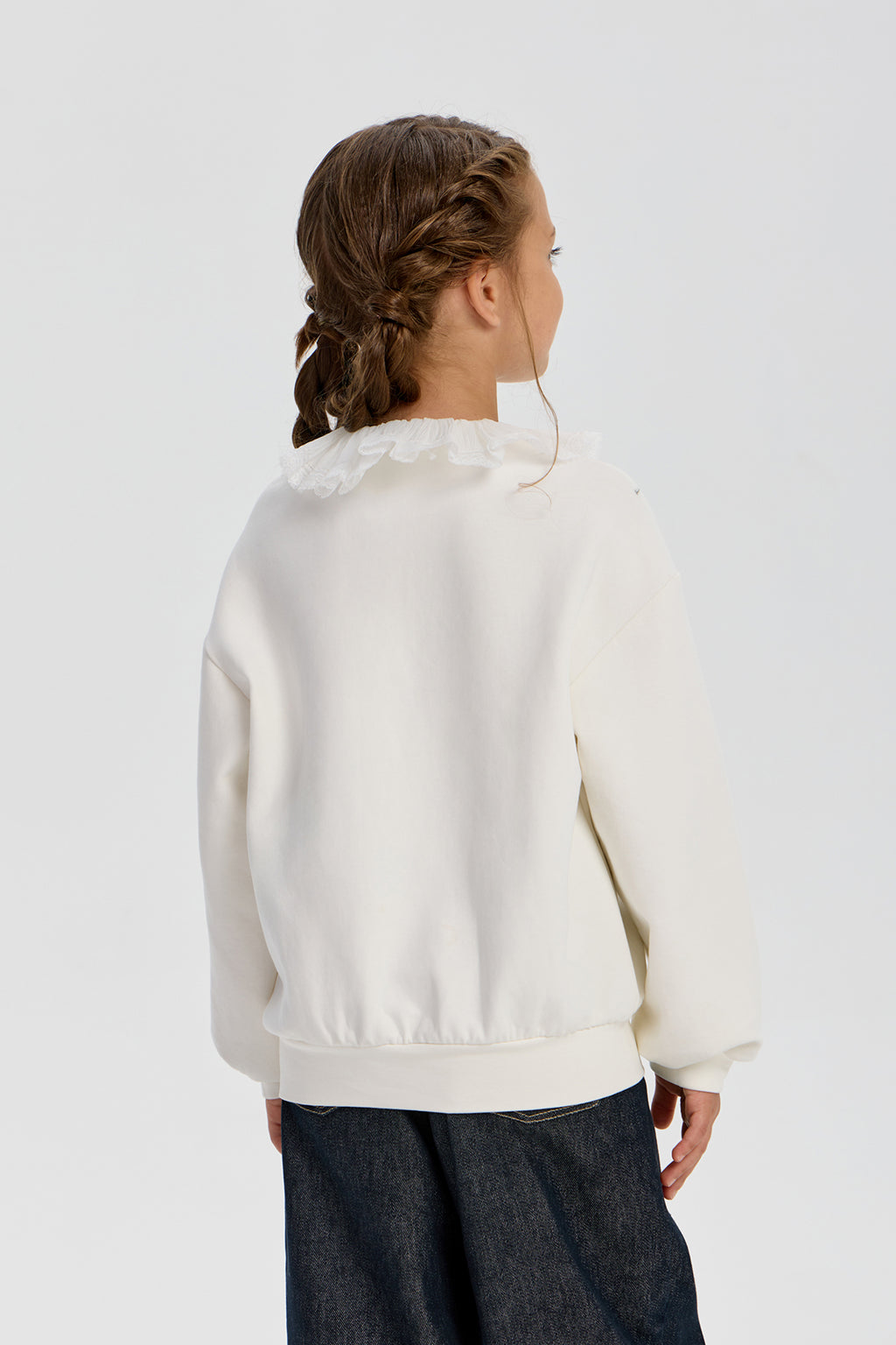 Leopard Applique Sweatshirt for girl