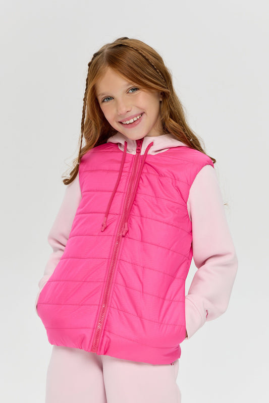 Stylish Warm Combined Bomber Jacket