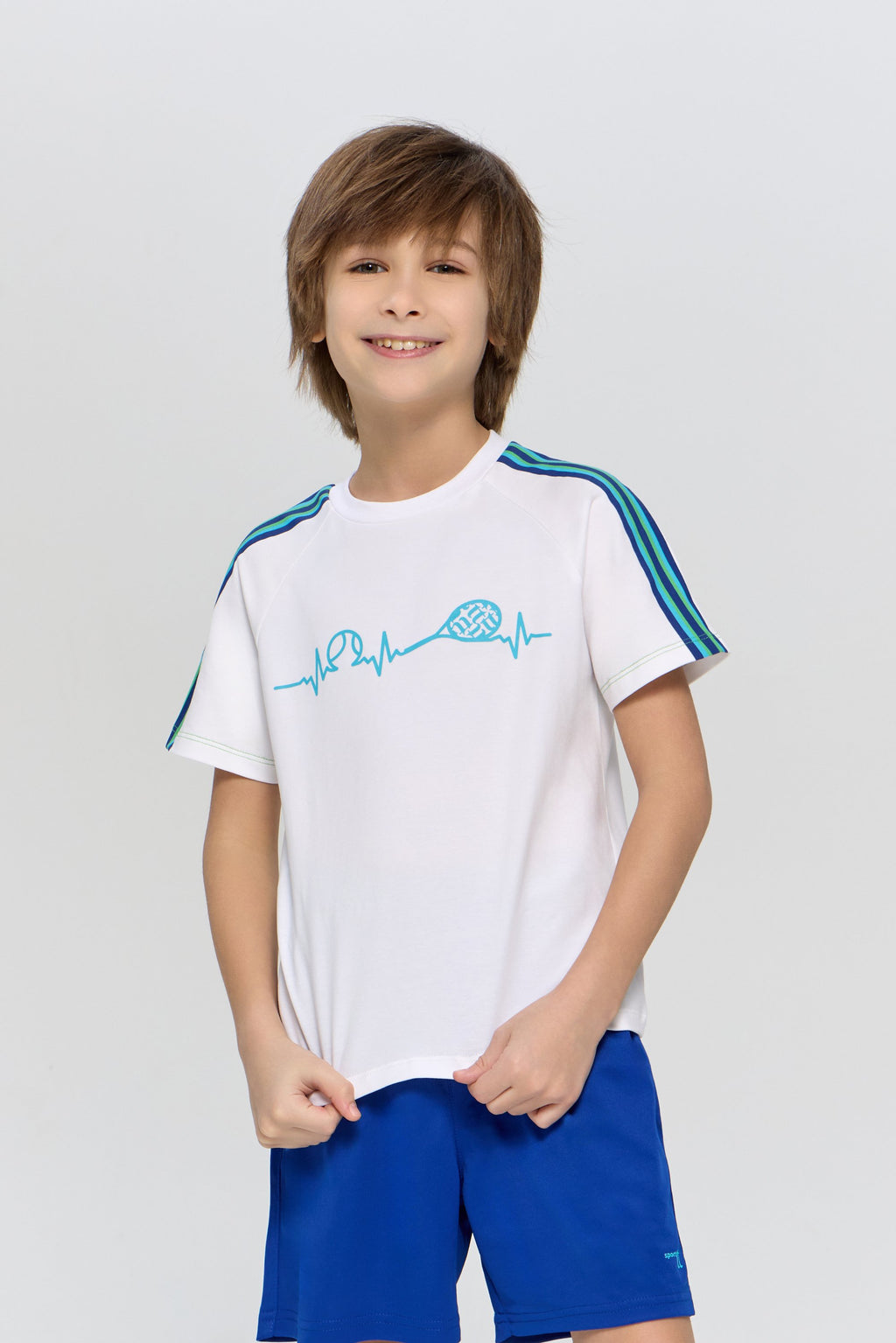 White Sports T-shirt