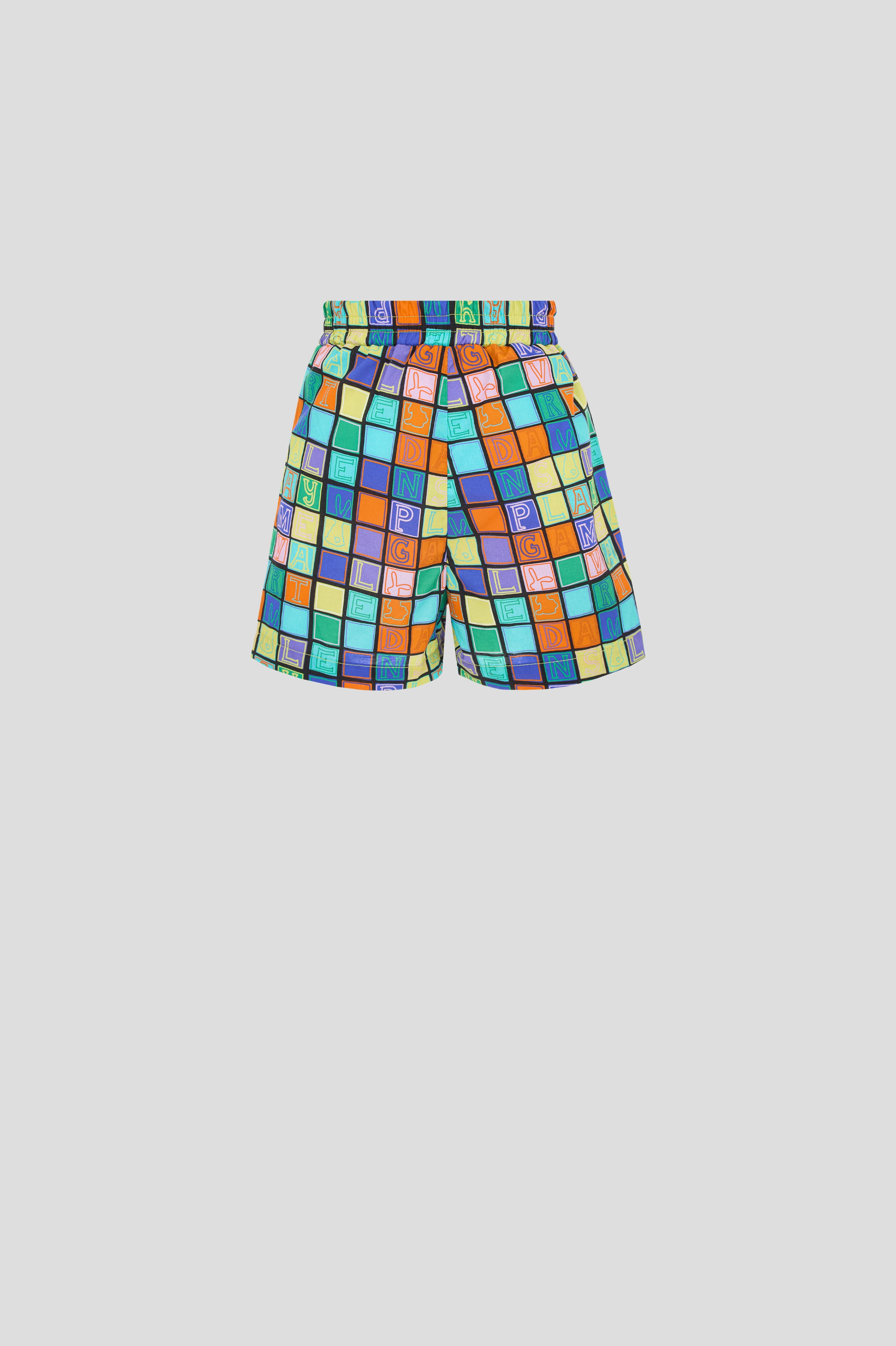 Shorts, branded print