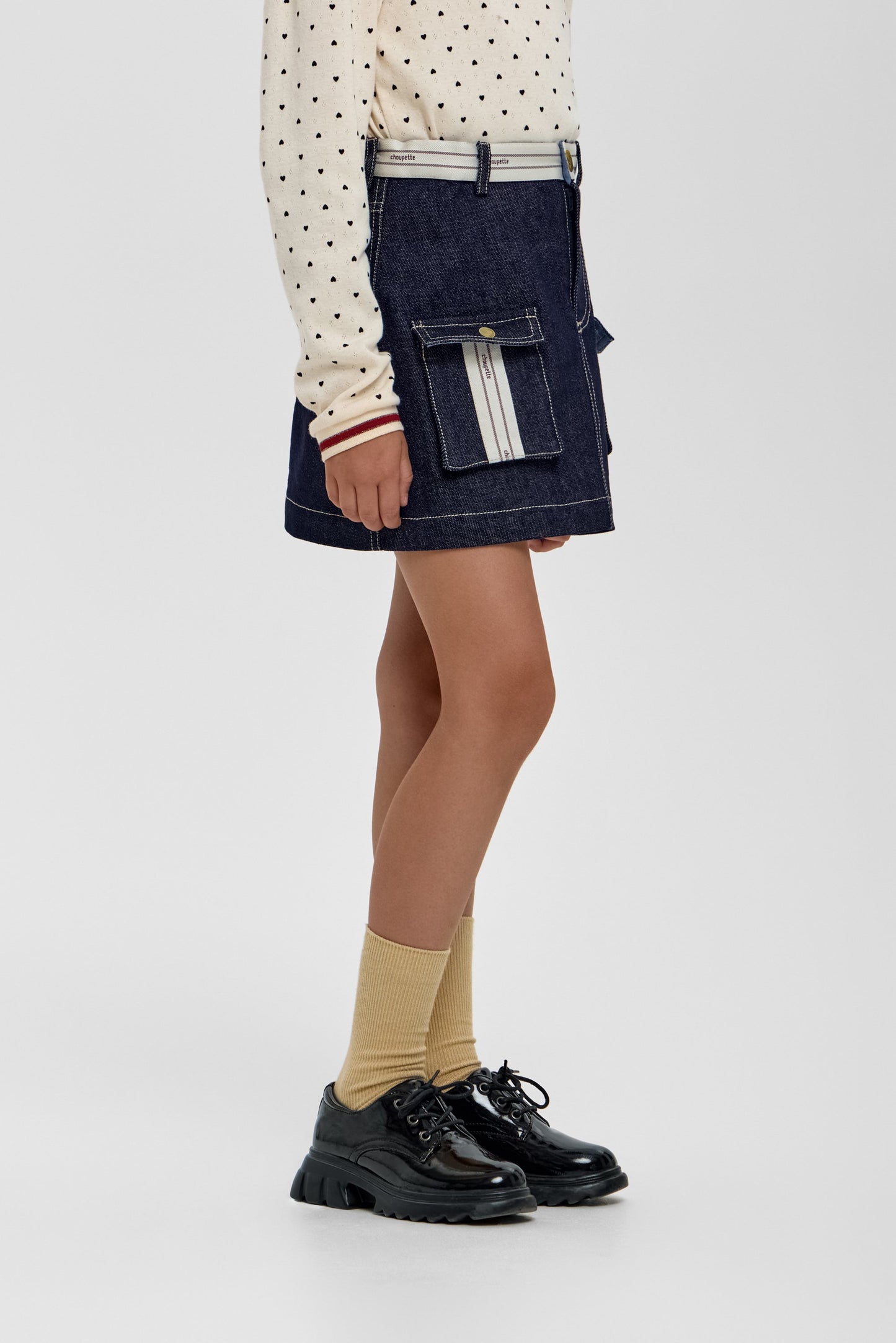 Mini Denim Skirt