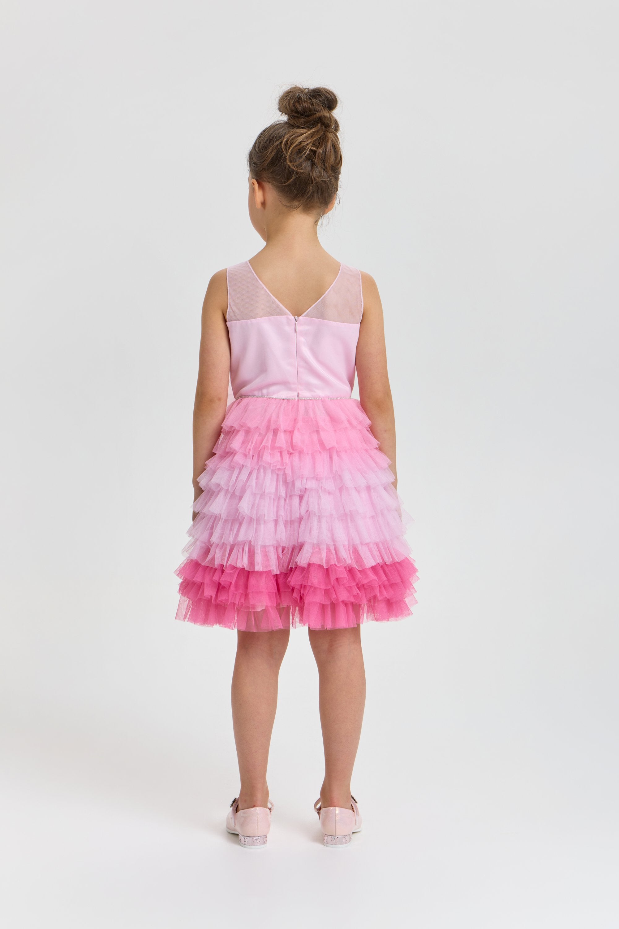 Decorative Fabric Party Dress