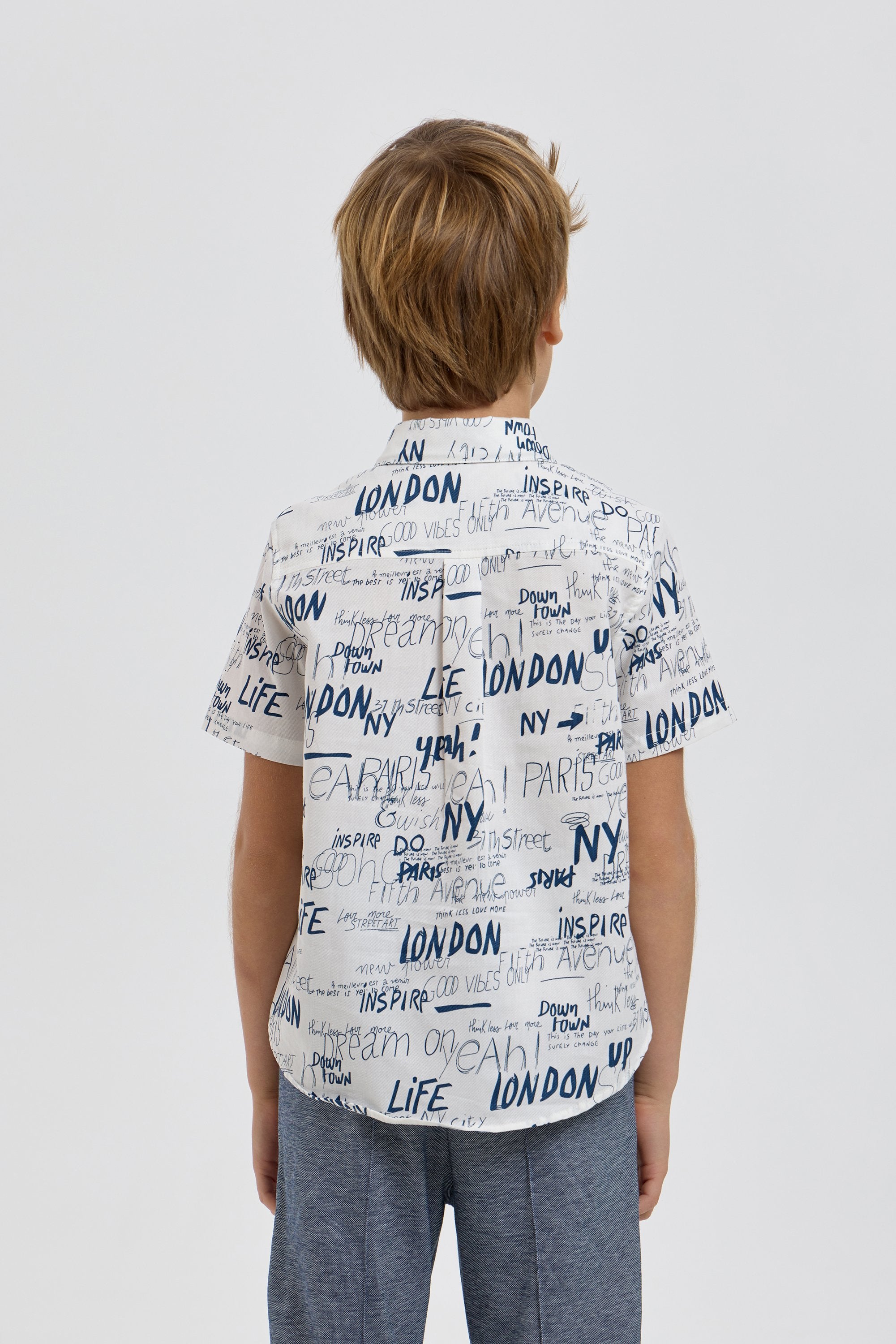 Smart Polo Shirt with AOP