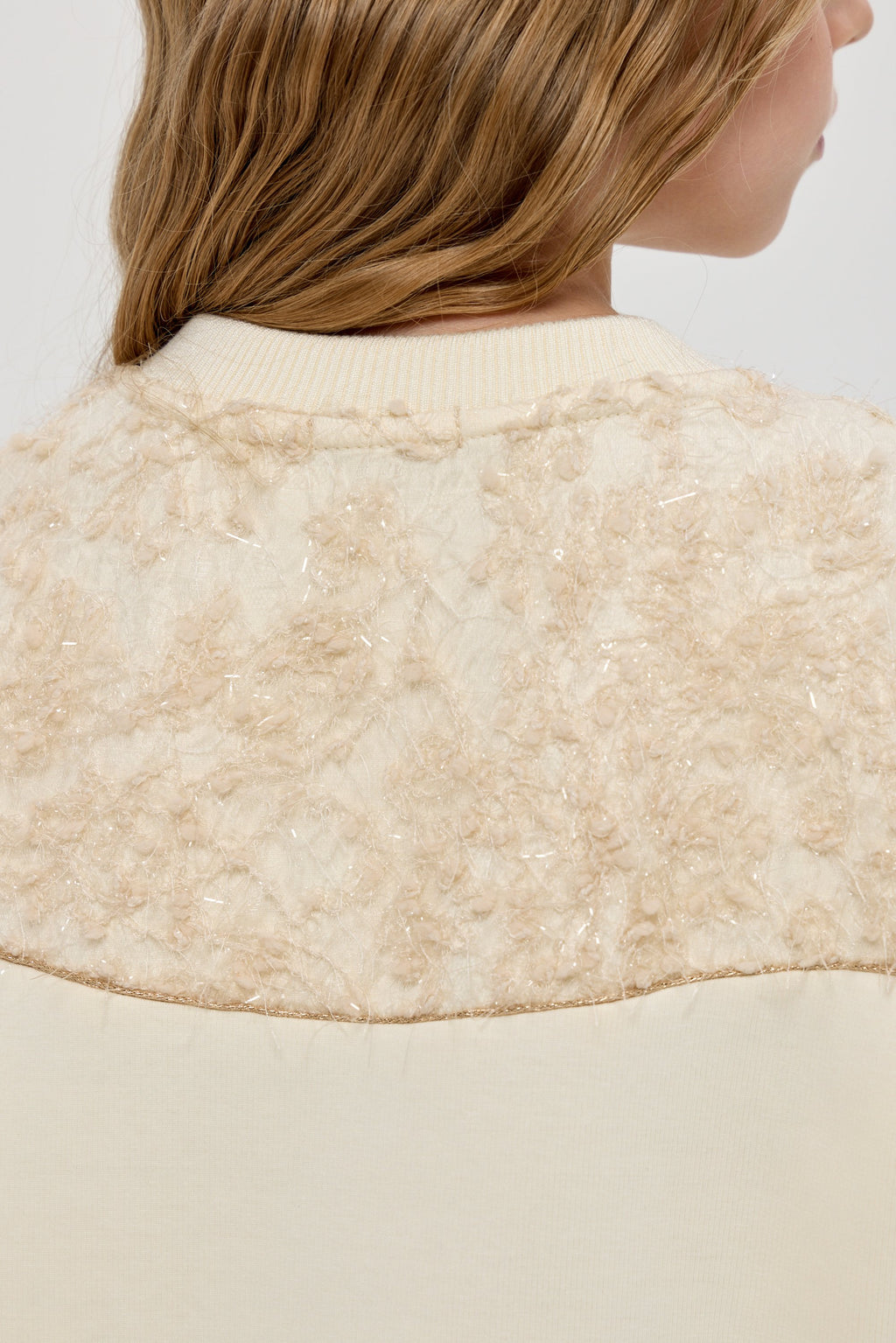 Milky Decorated Sweater