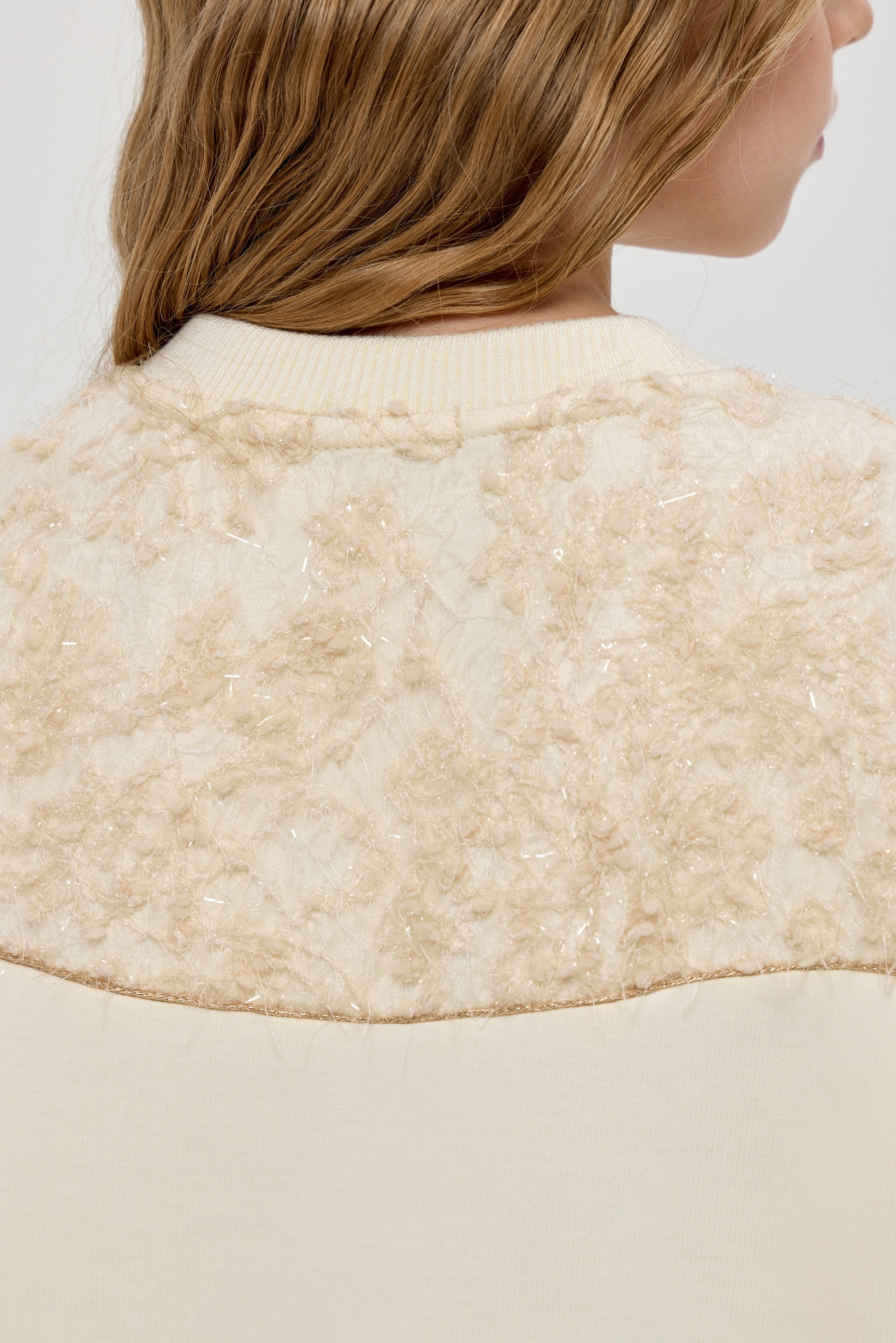 Milky Decorated Sweater