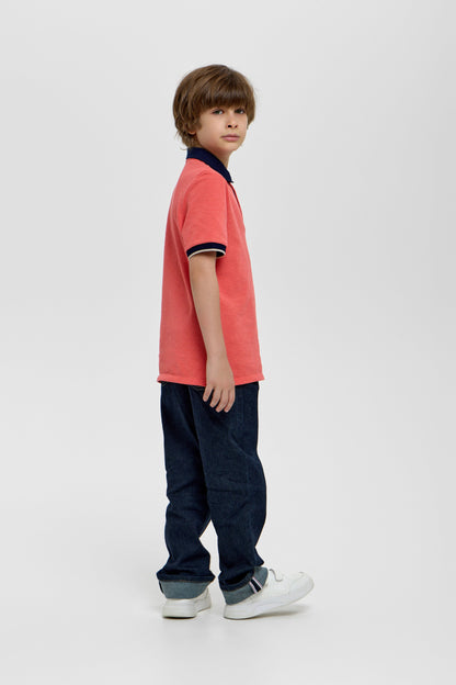 Coral Polo T-shirt