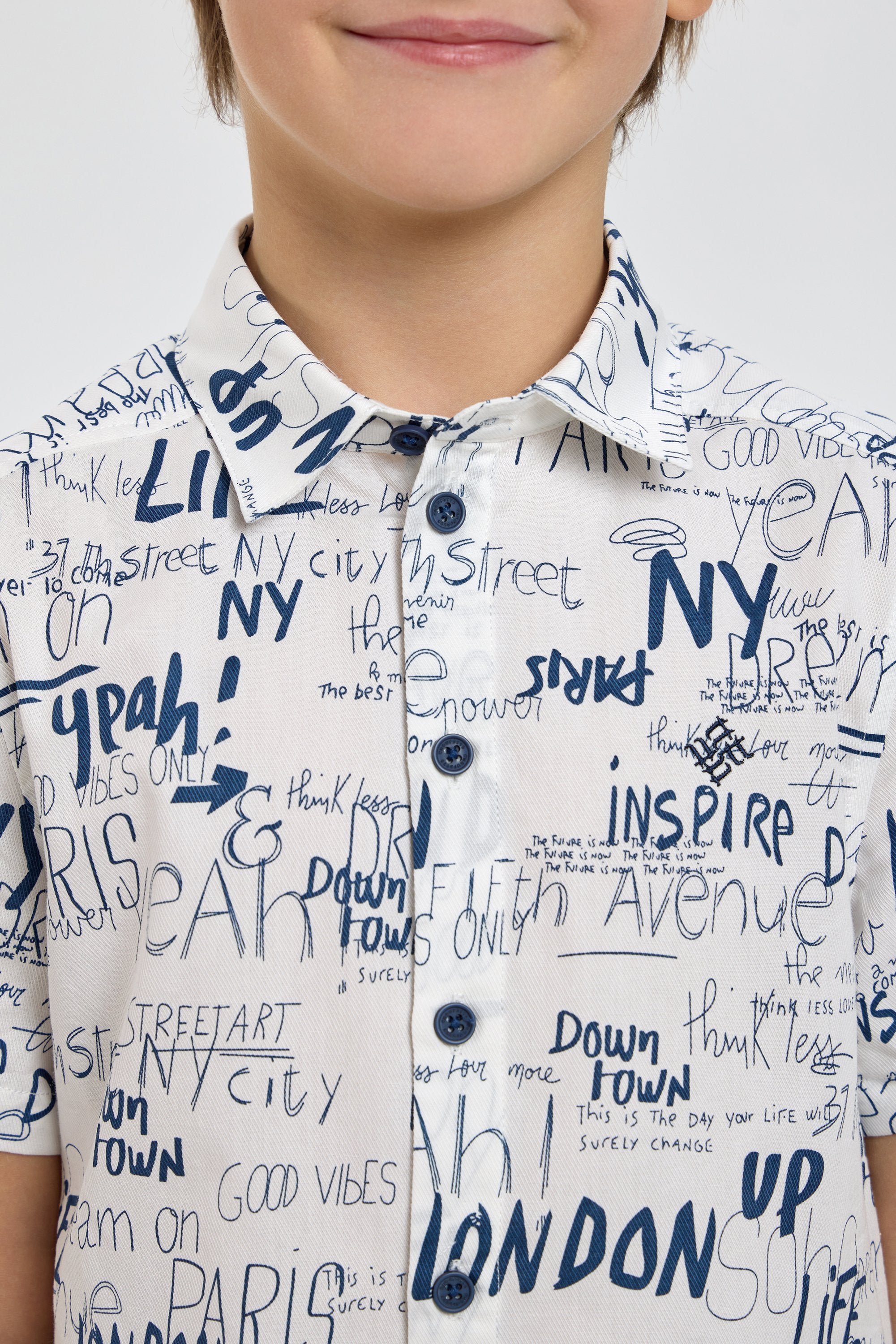 Smart Polo Shirt with AOP