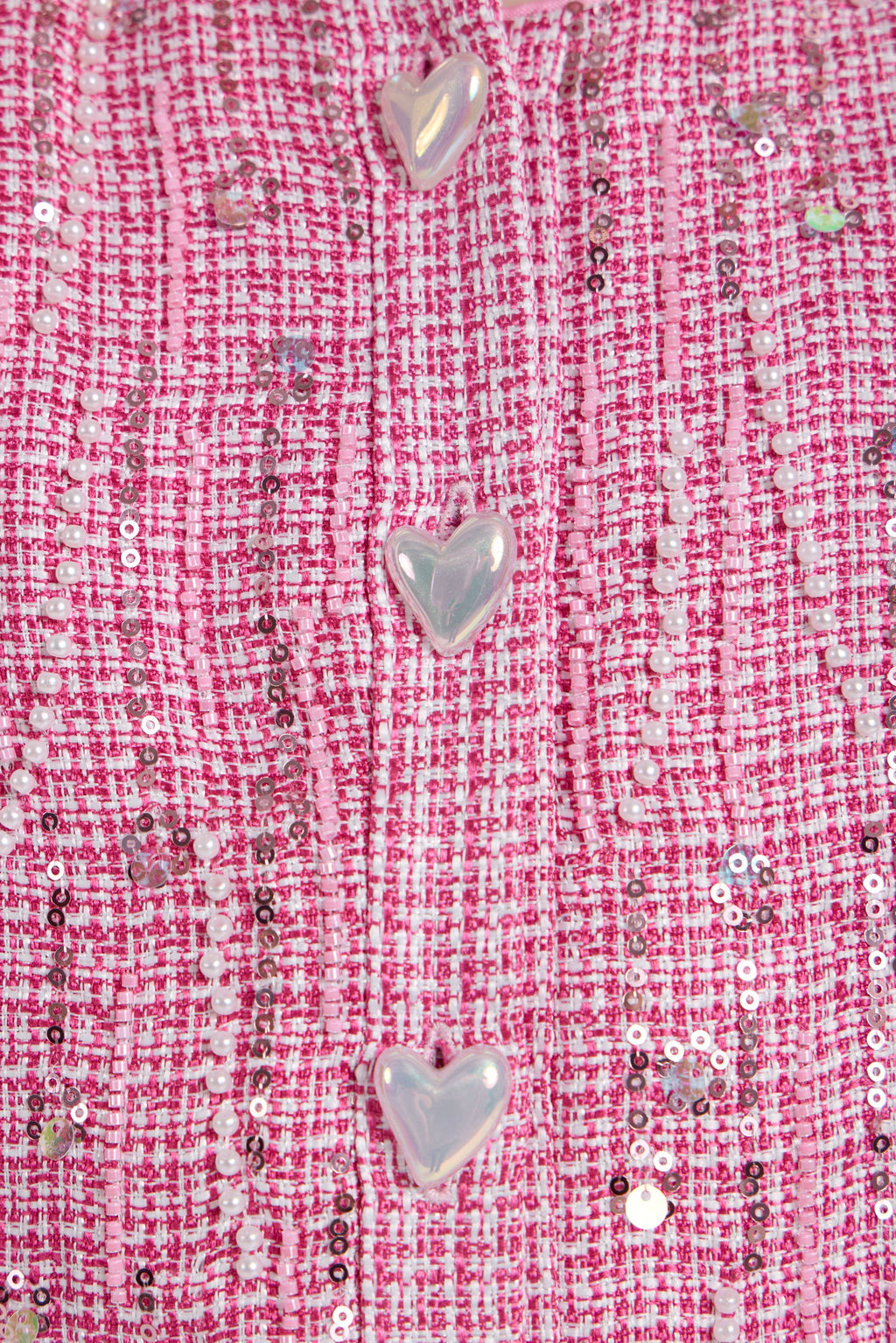 Charming Decorated Tweed Set (Jacket and Skort)