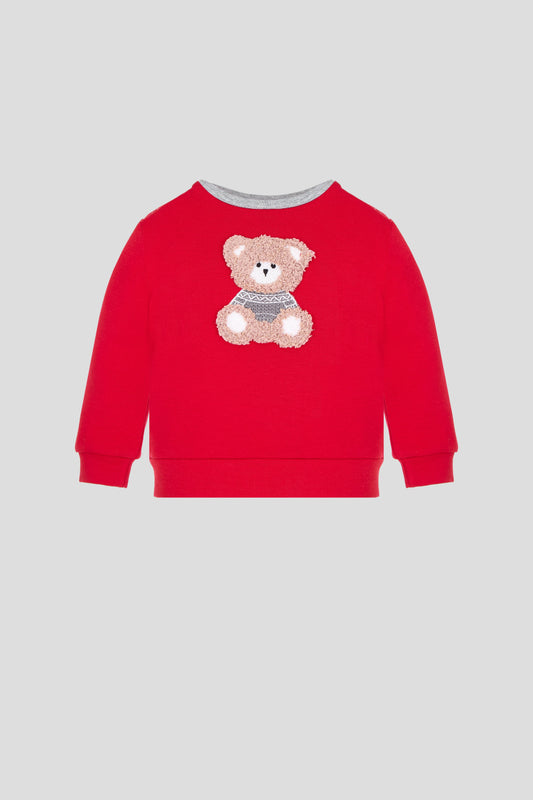 Sweatshirt and Pants Set, red