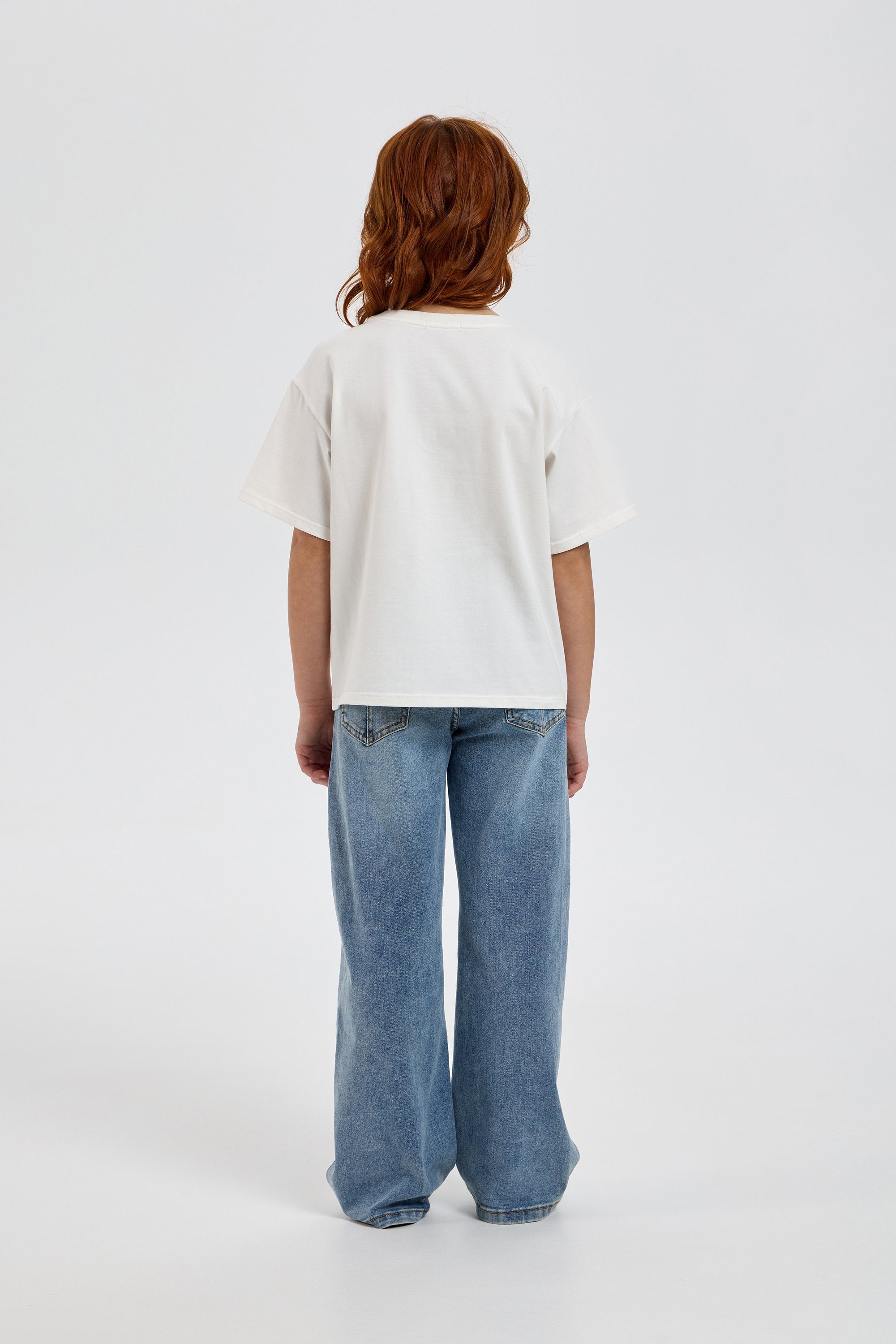 Catty T-shirt with Diamonds