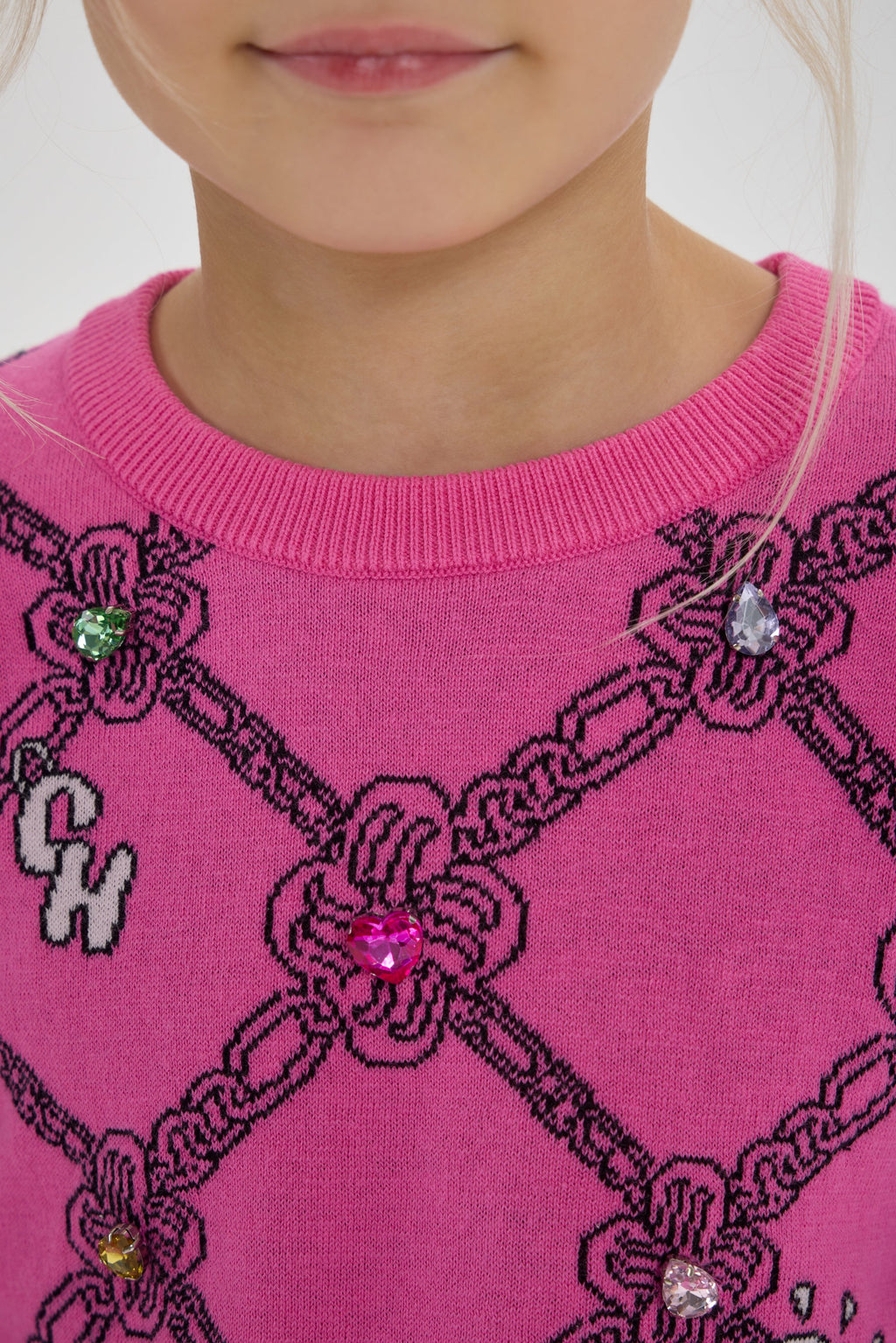 Sweater with Diamonds