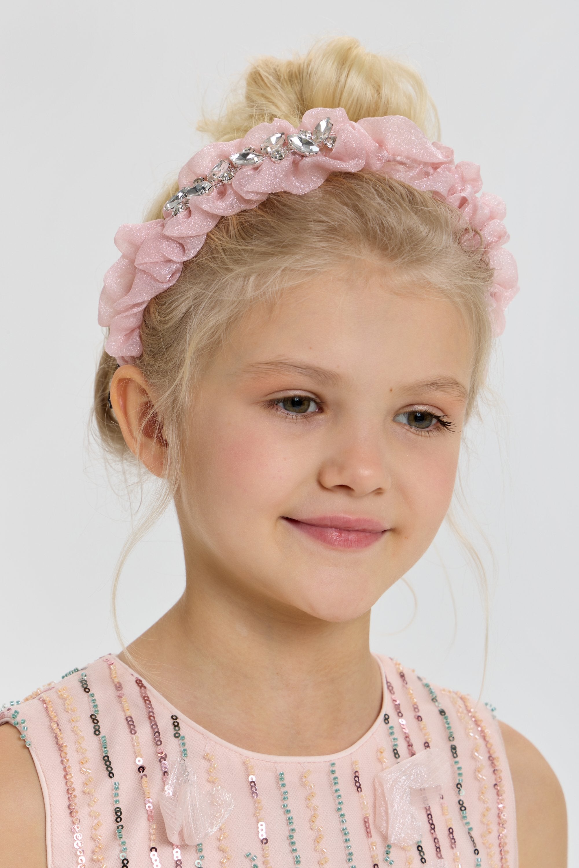 Elegant Headband with Crystals