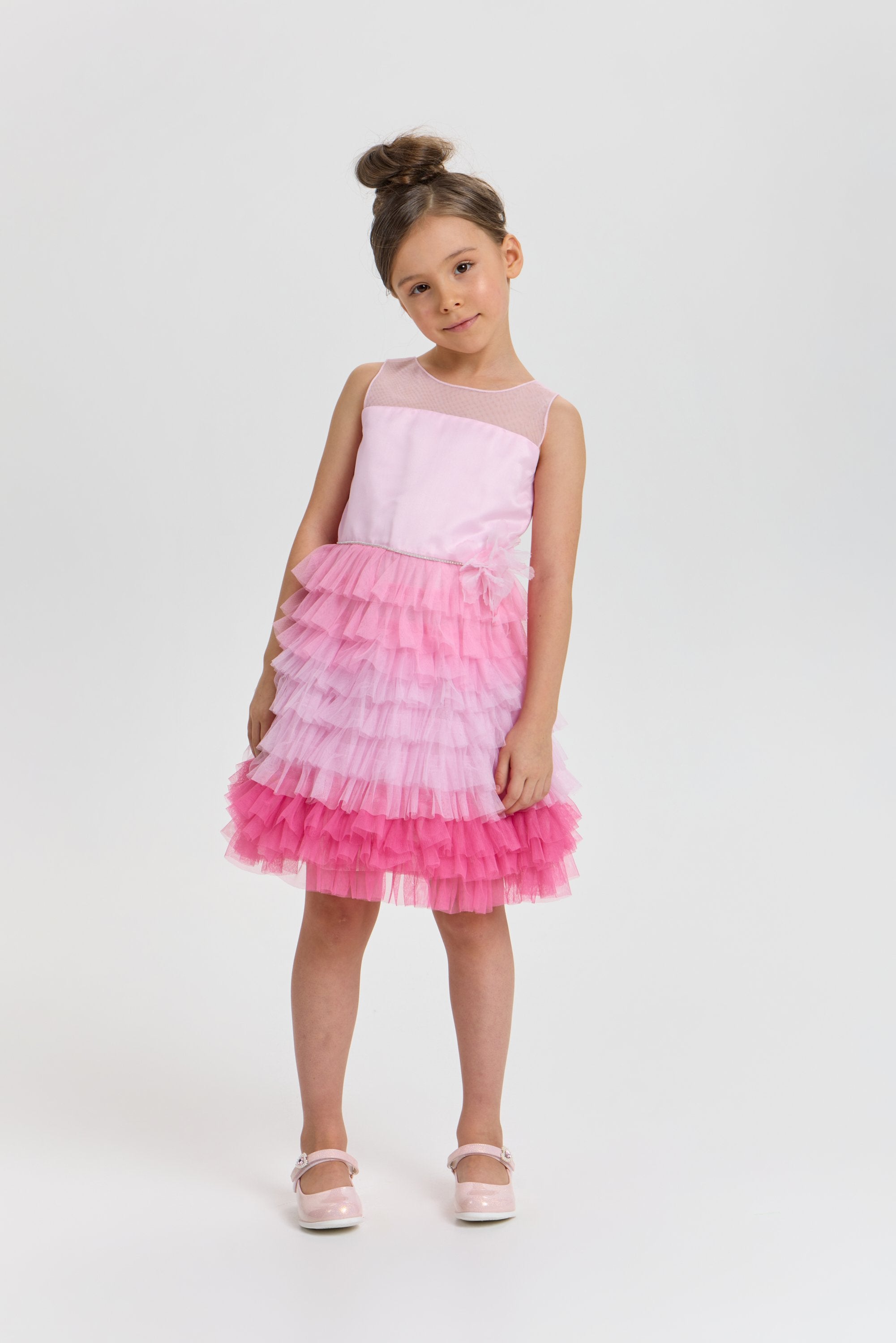 Decorative Fabric Party Dress