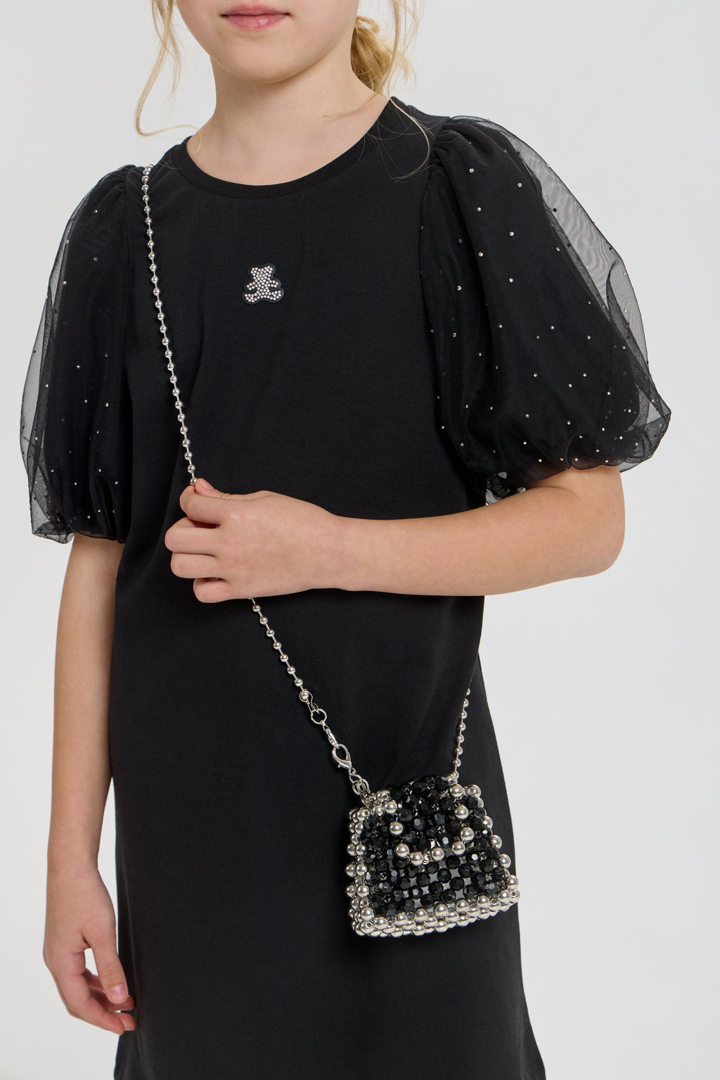 Elegant Dress with Purse