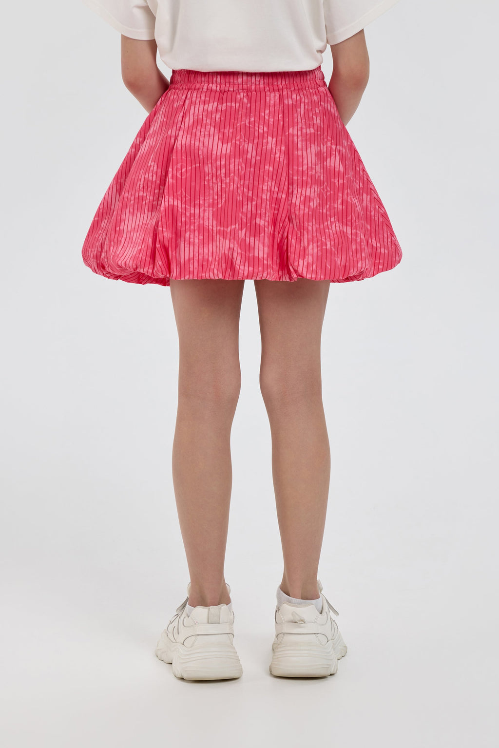 Balloon Skirt with Branded Print