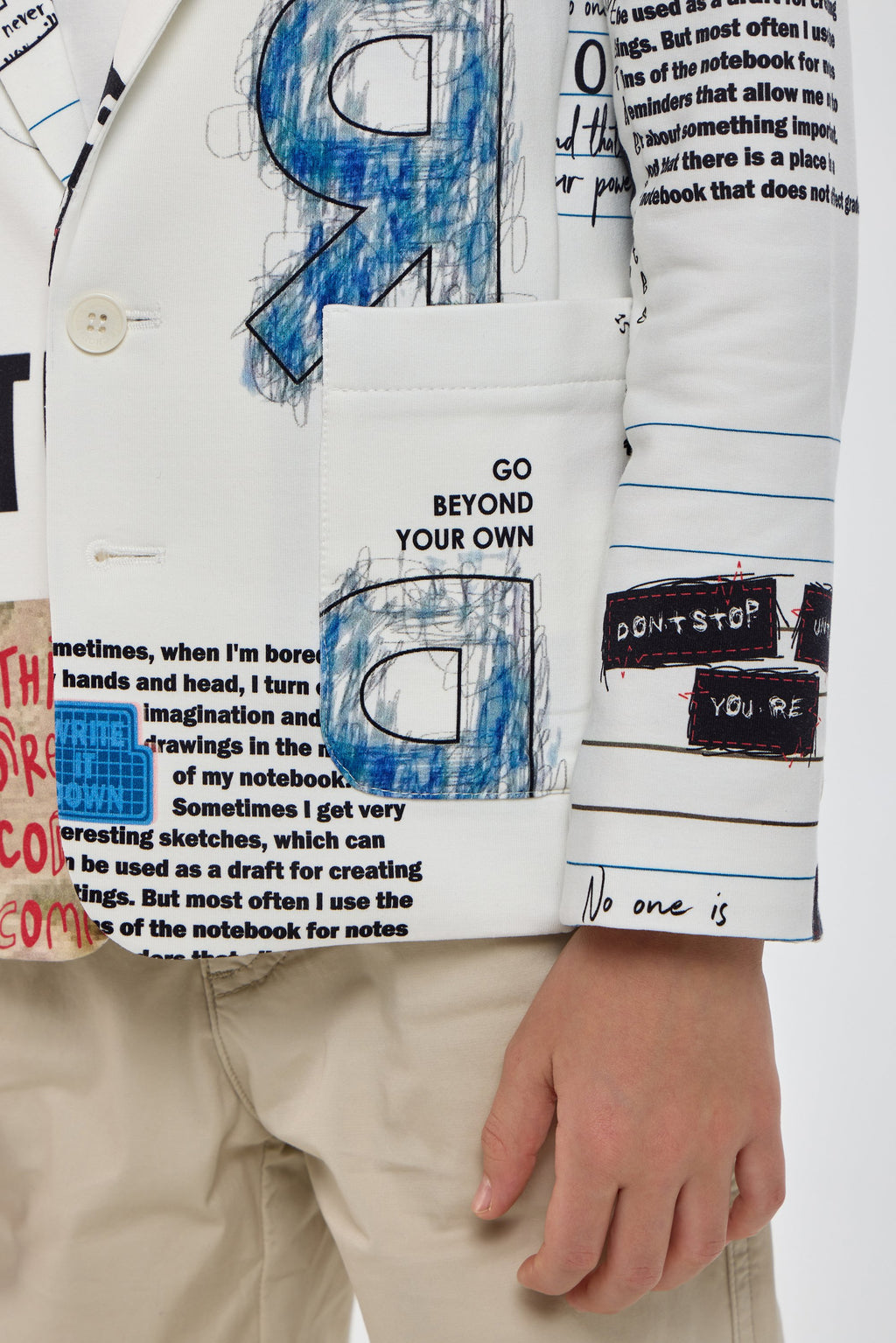 Smart Printed Blazer