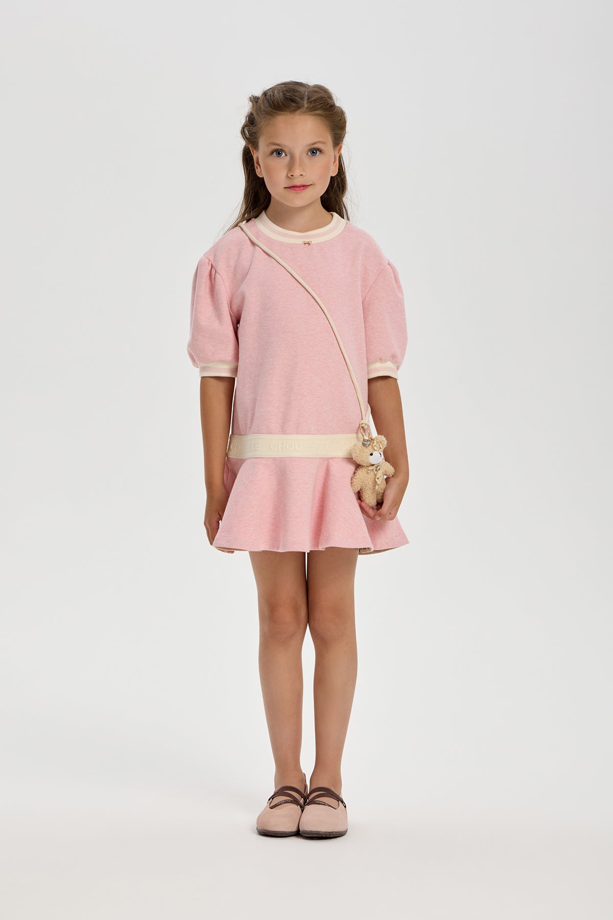 Smart Dress with Stuffed Teddy Bear Toy
