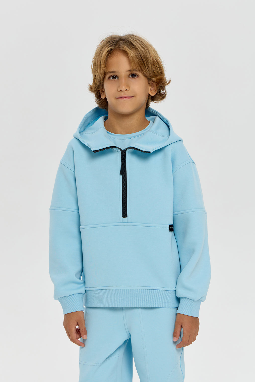 Sky blue Tracksuit (hoodie and pants) for kids