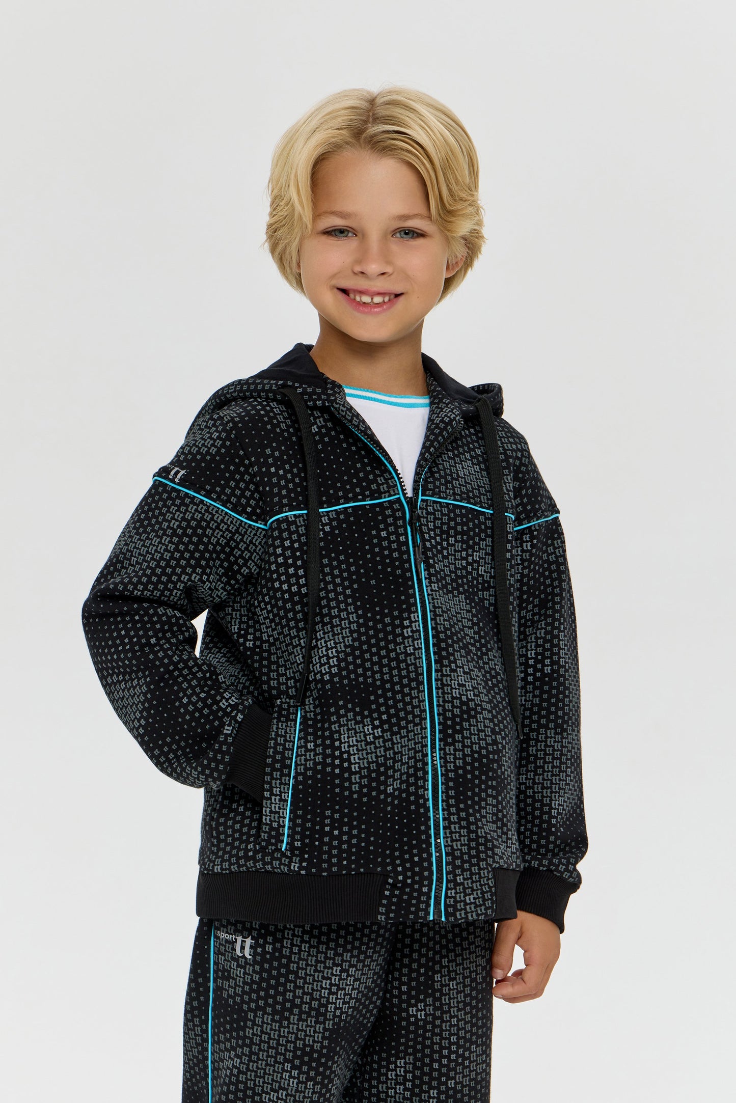 Printed Tracksuit for active kids