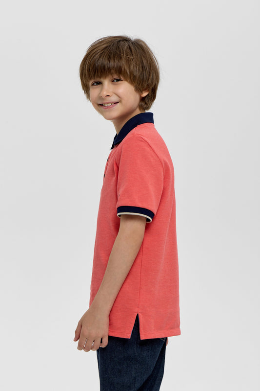 Coral Polo T-shirt