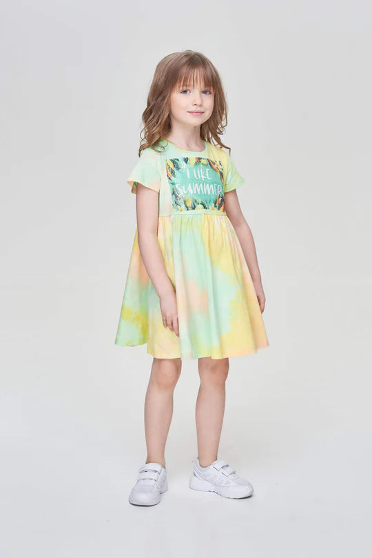 Ruffle Knitted Dress, mango