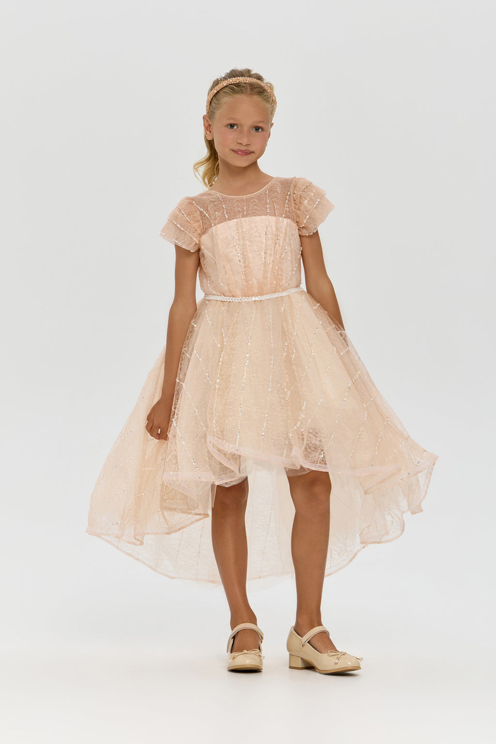 Stylish Sequins Decorated Dress