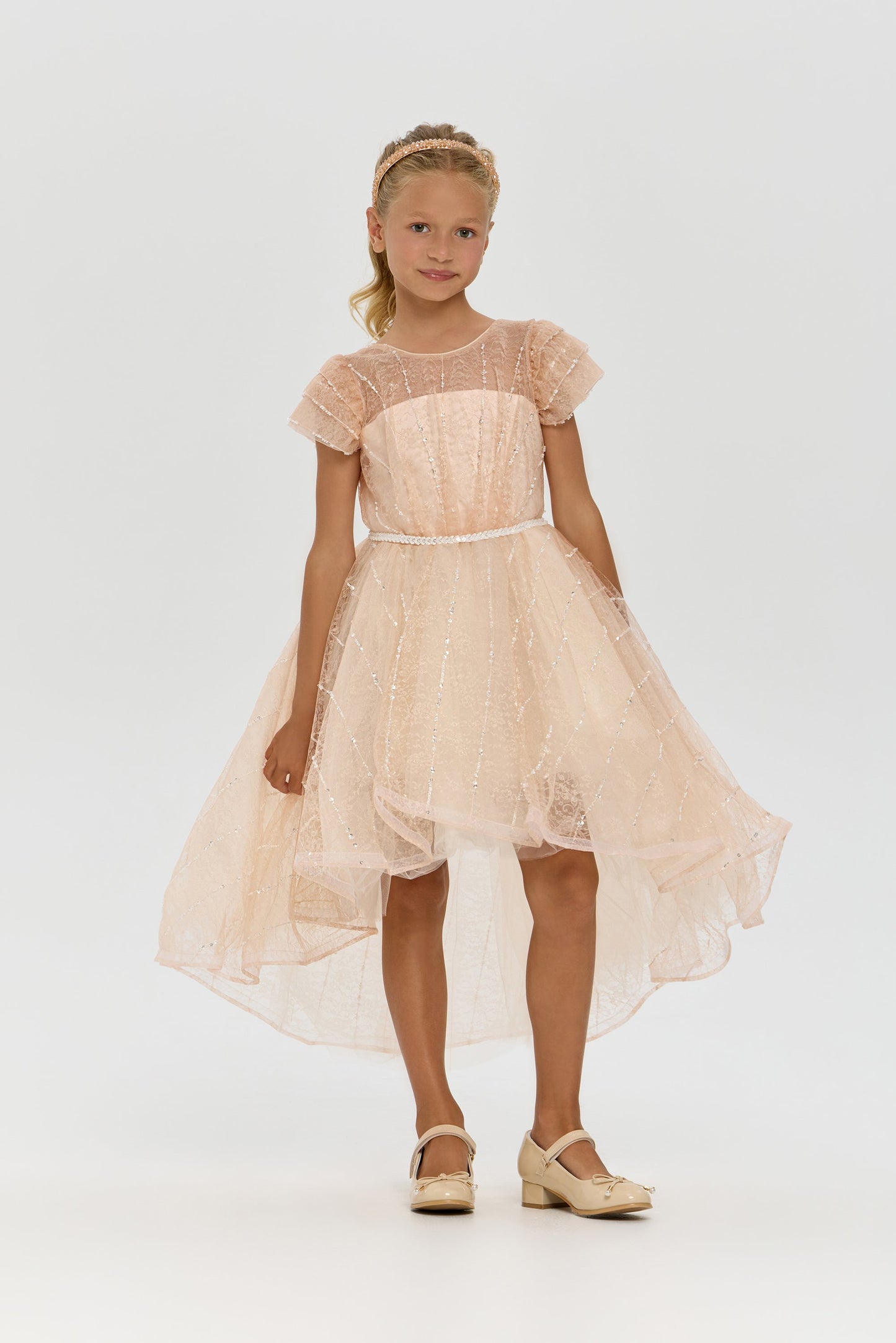 Stylish Sequins Decorated Dress