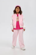 Stylish Pink Bomber Jacket