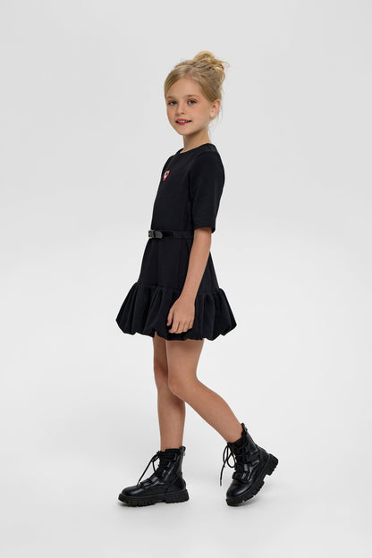 Stylish Belted Dress