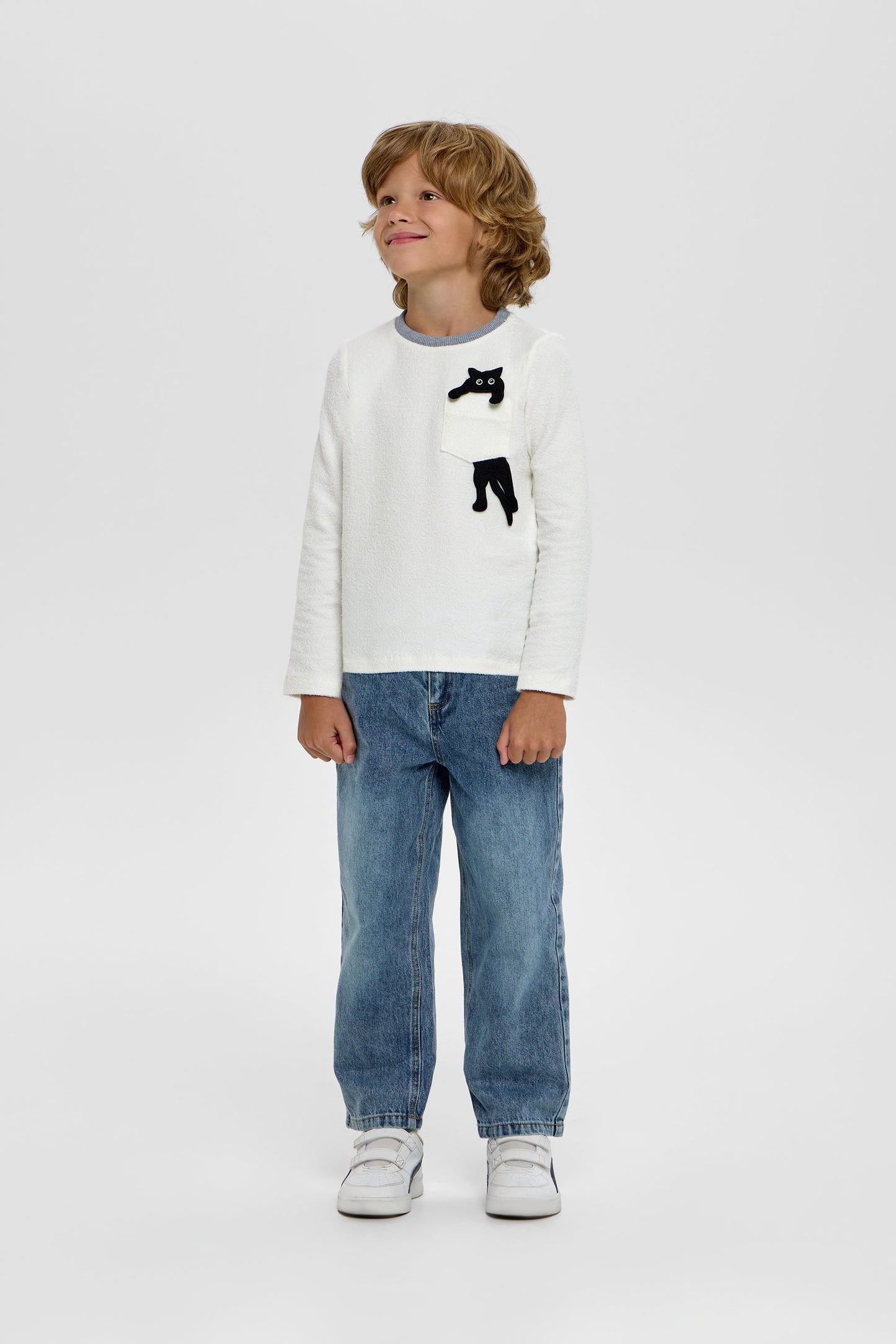 Cat LS Tee
