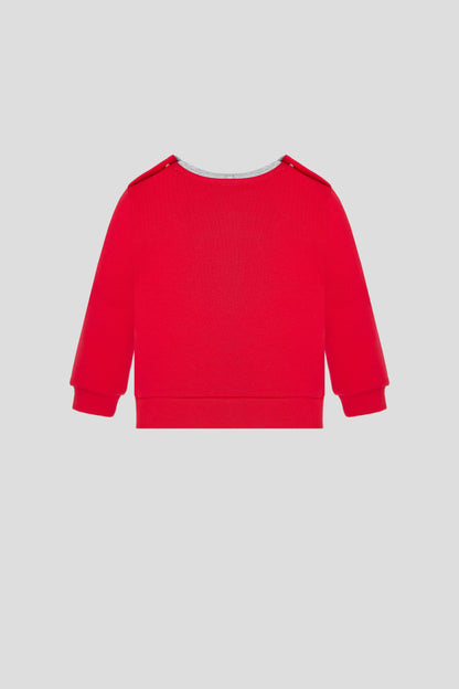 Sweatshirt and Pants Set, red