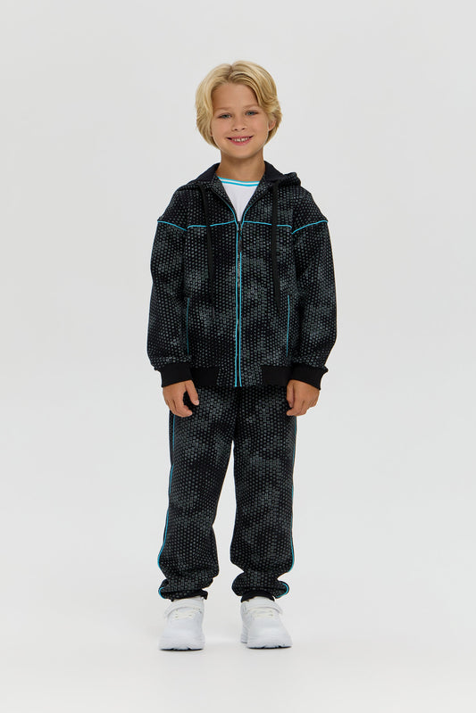 Printed Tracksuit for active kids