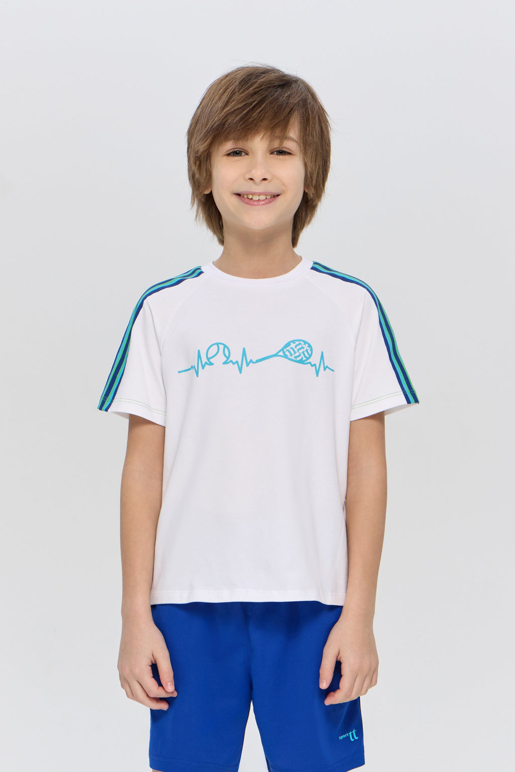 White Sports T-shirt