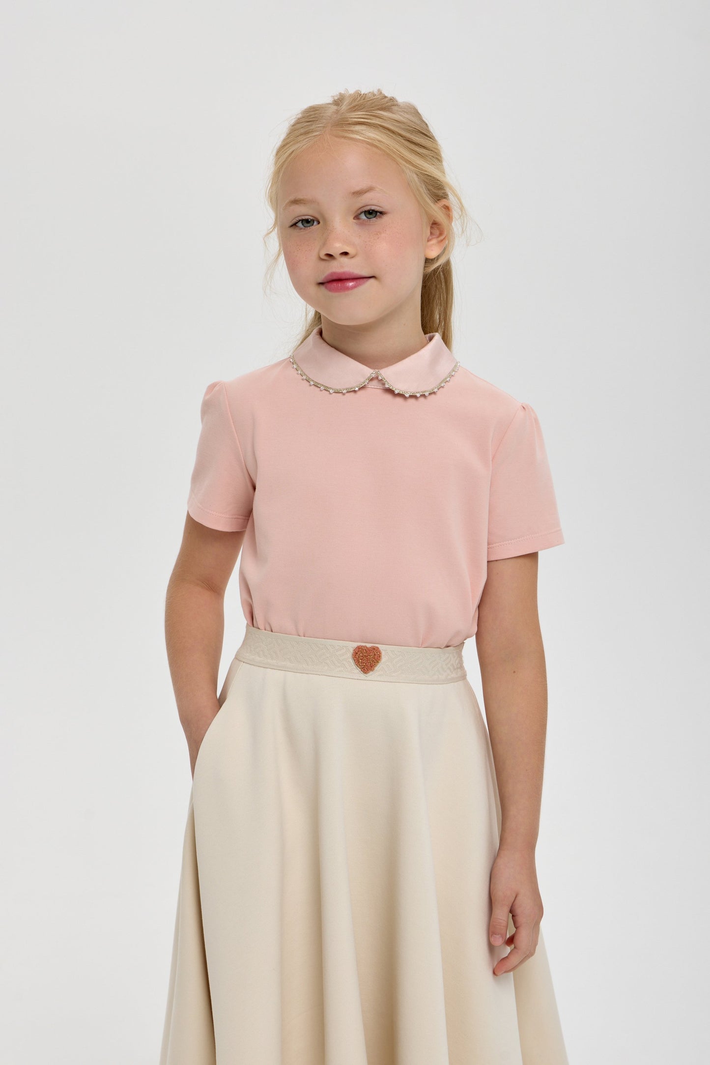 Elegant Polo, peach