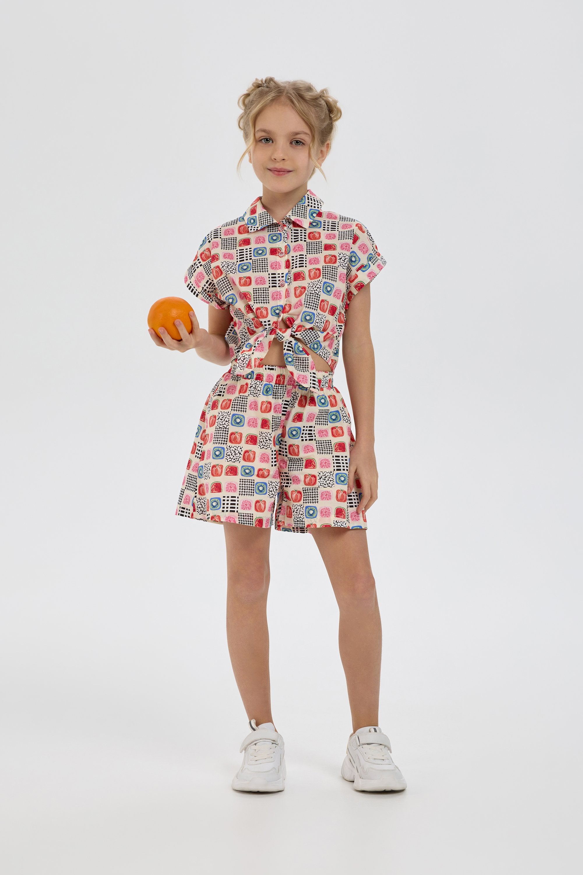 Vibrant Colors Summer Set (Shirt and Shorts)