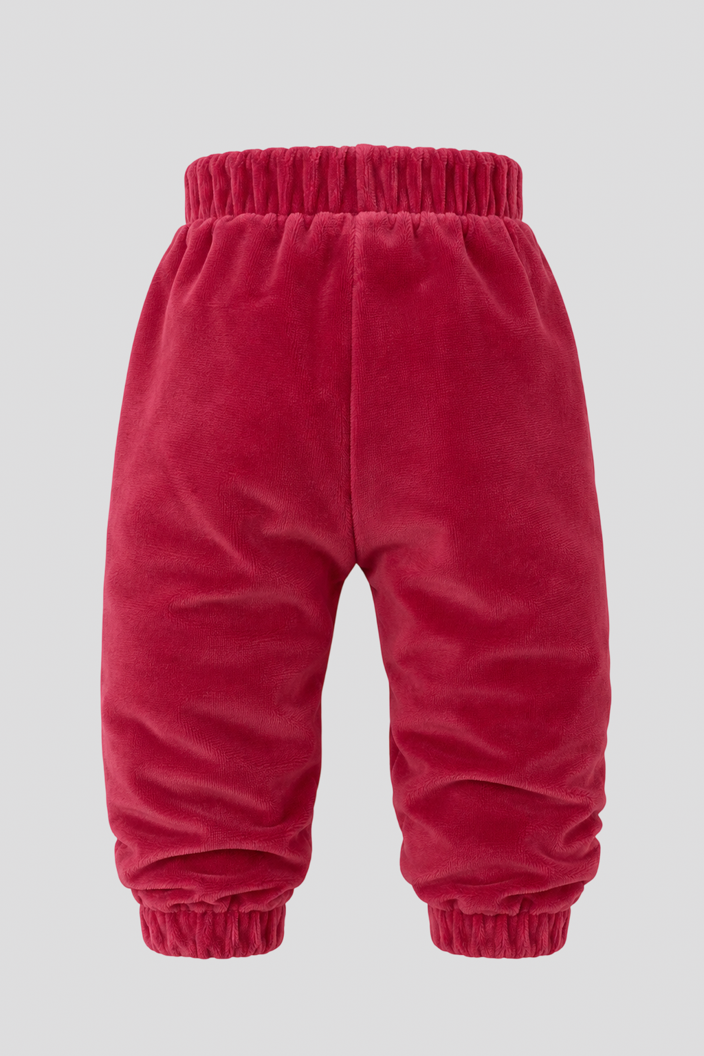 Velour suit (hooded jacket and pants) for baby girl
