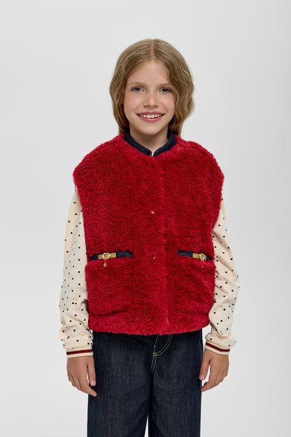 Stylish Fox Fur Vest