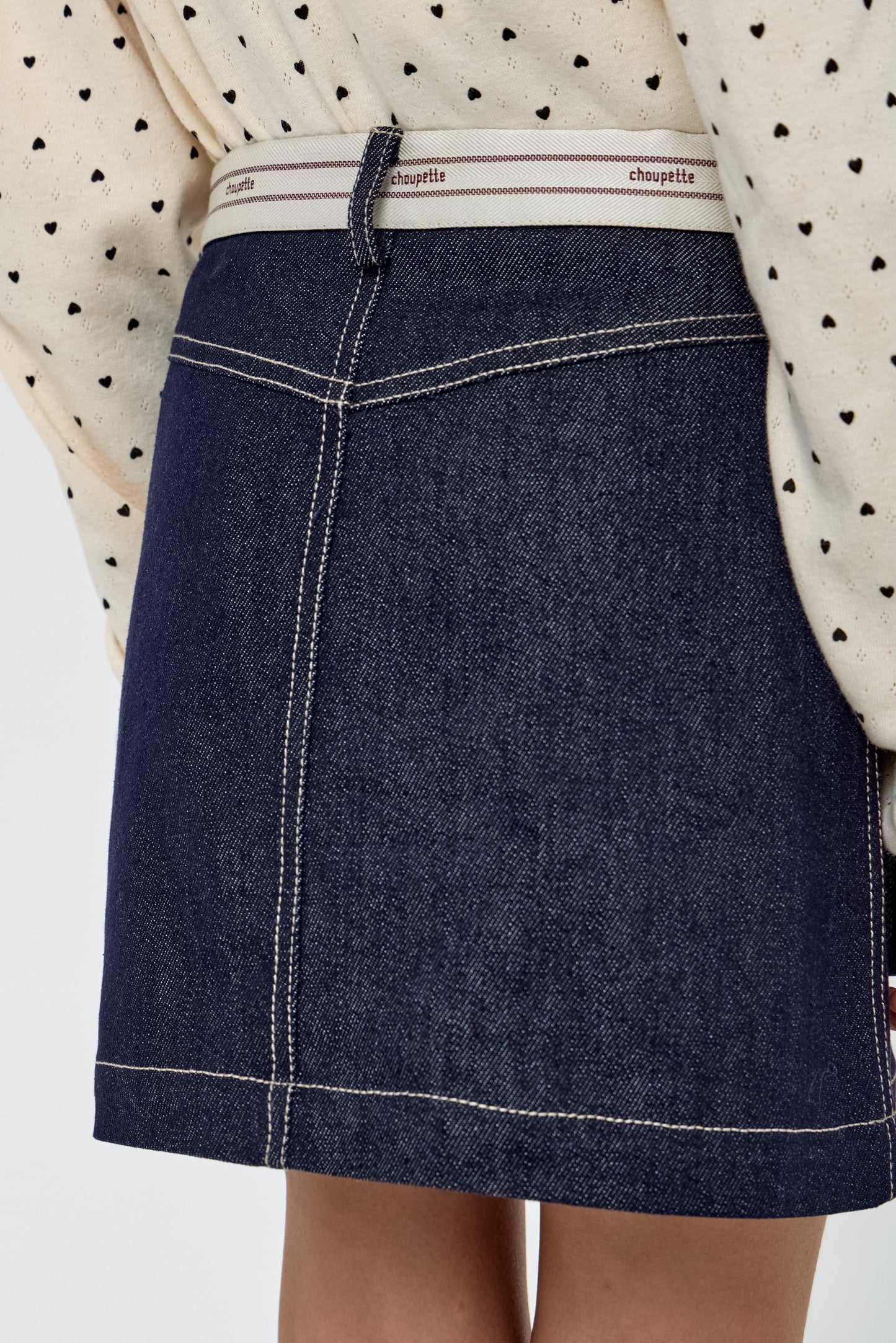 Mini Denim Skirt