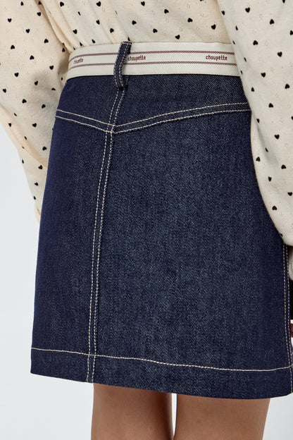 Mini Denim Skirt