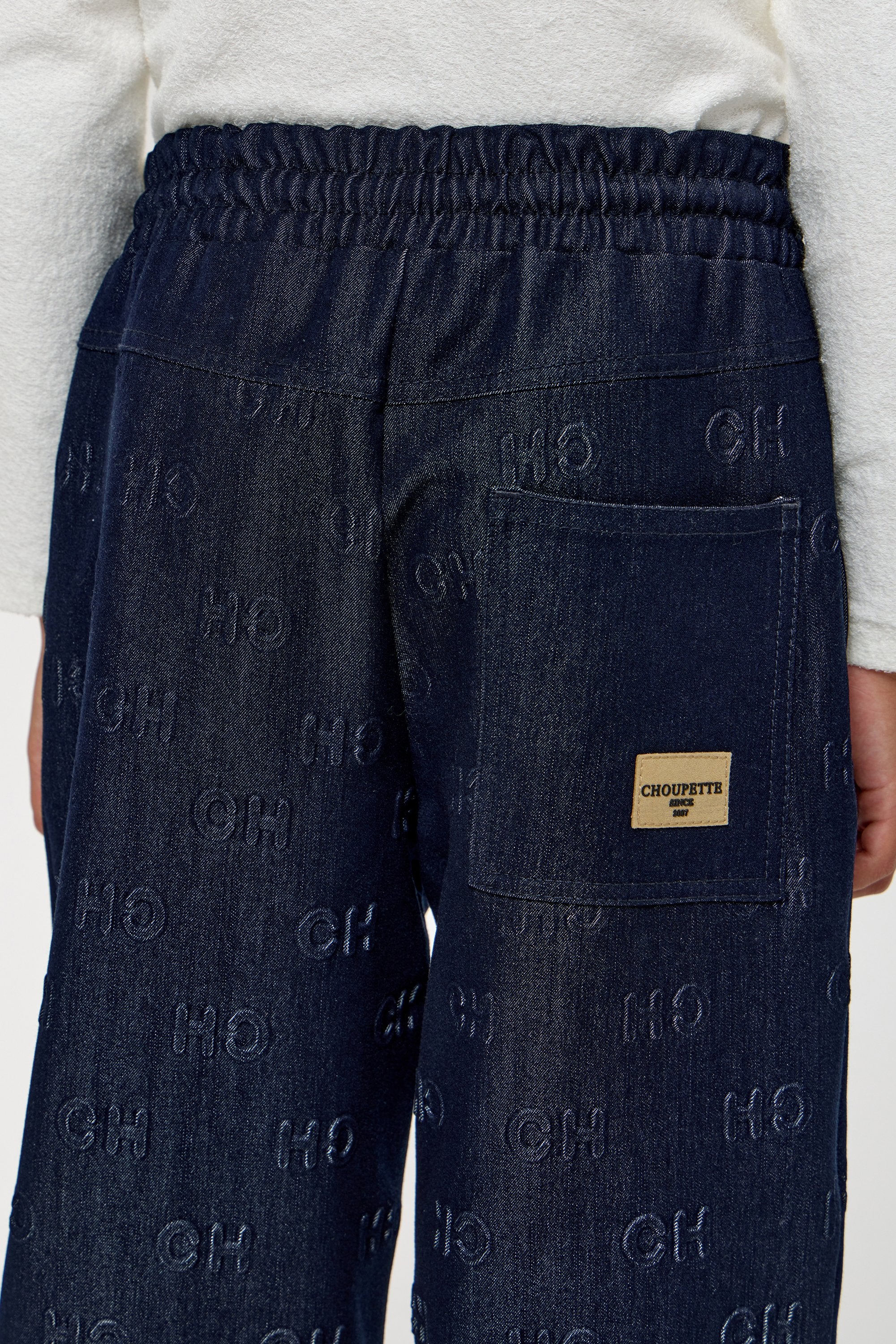 Branded Denim Pants