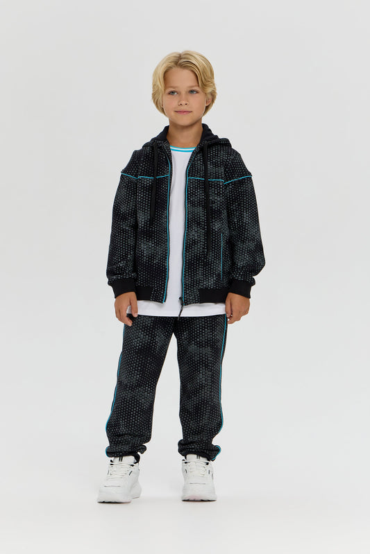 Printed Tracksuit for active kids