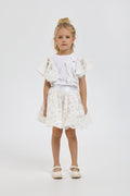 Elegant Skirt Set (Top and Tutu Skirt)